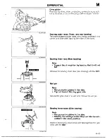 Предварительный просмотр 418 страницы Mazda 1990 MX-5 Workshop Manual