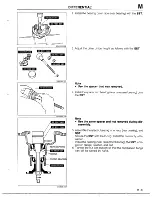 Предварительный просмотр 420 страницы Mazda 1990 MX-5 Workshop Manual