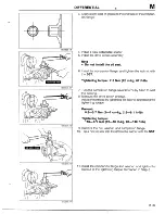 Предварительный просмотр 422 страницы Mazda 1990 MX-5 Workshop Manual