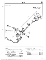 Предварительный просмотр 428 страницы Mazda 1990 MX-5 Workshop Manual