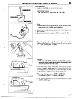 Предварительный просмотр 442 страницы Mazda 1990 MX-5 Workshop Manual