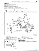 Предварительный просмотр 500 страницы Mazda 1990 MX-5 Workshop Manual