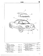 Предварительный просмотр 510 страницы Mazda 1990 MX-5 Workshop Manual