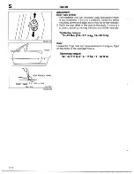 Предварительный просмотр 515 страницы Mazda 1990 MX-5 Workshop Manual