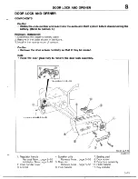 Предварительный просмотр 522 страницы Mazda 1990 MX-5 Workshop Manual