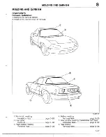 Предварительный просмотр 534 страницы Mazda 1990 MX-5 Workshop Manual