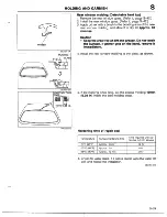 Предварительный просмотр 536 страницы Mazda 1990 MX-5 Workshop Manual