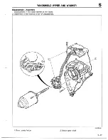 Предварительный просмотр 544 страницы Mazda 1990 MX-5 Workshop Manual