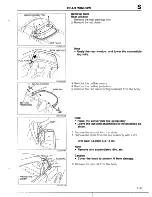 Предварительный просмотр 554 страницы Mazda 1990 MX-5 Workshop Manual