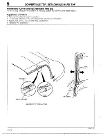 Предварительный просмотр 579 страницы Mazda 1990 MX-5 Workshop Manual