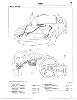 Предварительный просмотр 589 страницы Mazda 1990 MX-5 Workshop Manual