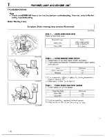 Предварительный просмотр 622 страницы Mazda 1990 MX-5 Workshop Manual