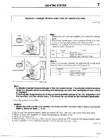 Предварительный просмотр 635 страницы Mazda 1990 MX-5 Workshop Manual