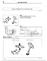 Предварительный просмотр 642 страницы Mazda 1990 MX-5 Workshop Manual