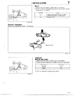 Предварительный просмотр 655 страницы Mazda 1990 MX-5 Workshop Manual