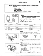 Предварительный просмотр 661 страницы Mazda 1990 MX-5 Workshop Manual