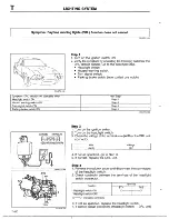 Предварительный просмотр 662 страницы Mazda 1990 MX-5 Workshop Manual