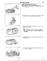 Предварительный просмотр 665 страницы Mazda 1990 MX-5 Workshop Manual