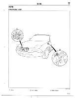 Предварительный просмотр 673 страницы Mazda 1990 MX-5 Workshop Manual