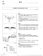 Предварительный просмотр 702 страницы Mazda 1990 MX-5 Workshop Manual