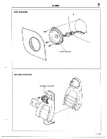 Предварительный просмотр 709 страницы Mazda 1990 MX-5 Workshop Manual