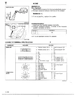 Предварительный просмотр 710 страницы Mazda 1990 MX-5 Workshop Manual