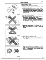 Предварительный просмотр 715 страницы Mazda 1990 MX-5 Workshop Manual