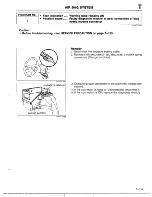 Предварительный просмотр 721 страницы Mazda 1990 MX-5 Workshop Manual