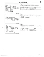 Предварительный просмотр 727 страницы Mazda 1990 MX-5 Workshop Manual