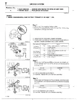 Предварительный просмотр 730 страницы Mazda 1990 MX-5 Workshop Manual