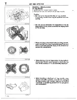 Предварительный просмотр 732 страницы Mazda 1990 MX-5 Workshop Manual