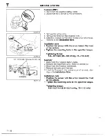 Предварительный просмотр 738 страницы Mazda 1990 MX-5 Workshop Manual