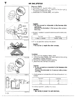 Предварительный просмотр 740 страницы Mazda 1990 MX-5 Workshop Manual