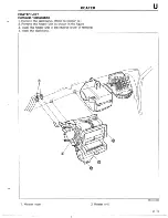 Предварительный просмотр 762 страницы Mazda 1990 MX-5 Workshop Manual