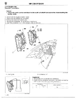 Предварительный просмотр 781 страницы Mazda 1990 MX-5 Workshop Manual