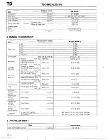 Предварительный просмотр 794 страницы Mazda 1990 MX-5 Workshop Manual