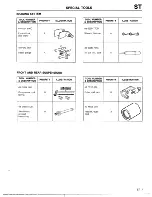 Предварительный просмотр 805 страницы Mazda 1990 MX-5 Workshop Manual