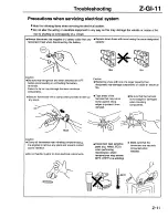 Предварительный просмотр 822 страницы Mazda 1990 MX-5 Workshop Manual