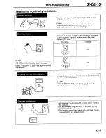 Предварительный просмотр 826 страницы Mazda 1990 MX-5 Workshop Manual