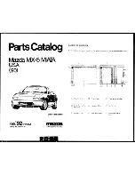 Предварительный просмотр 1070 страницы Mazda 1990 MX-5 Workshop Manual