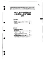 Предварительный просмотр 7 страницы Mazda 1995 MX-5 Workshop Manual Supplement