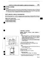 Предварительный просмотр 9 страницы Mazda 1995 MX-5 Workshop Manual Supplement