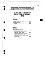 Предварительный просмотр 14 страницы Mazda 1995 MX-5 Workshop Manual Supplement