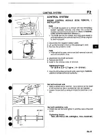 Предварительный просмотр 18 страницы Mazda 1995 MX-5 Workshop Manual Supplement