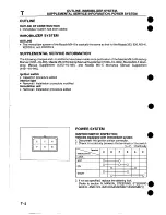 Предварительный просмотр 43 страницы Mazda 1995 MX-5 Workshop Manual Supplement