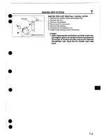 Предварительный просмотр 46 страницы Mazda 1995 MX-5 Workshop Manual Supplement