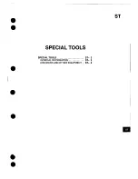 Предварительный просмотр 47 страницы Mazda 1995 MX-5 Workshop Manual Supplement