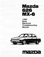 Mazda 1996 626 Service Manual предпросмотр