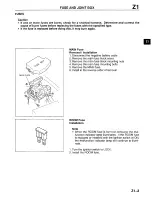 Preview for 37 page of Mazda 1996 626 Service Manual