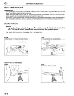 Предварительный просмотр 6 страницы Mazda 1996 Protege Workshop Manual